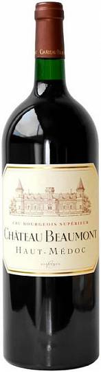 Вино Chateau Beaumont Haut-Medoc AOC Cru Bourgeois  2013 1500 мл 13%
