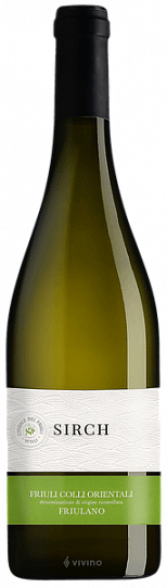Вино Sirch Friulano DOC 2022 750 мл 14%