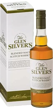 Виски Glen Silver's Blended  Malt   scotch  gift box  700 мл