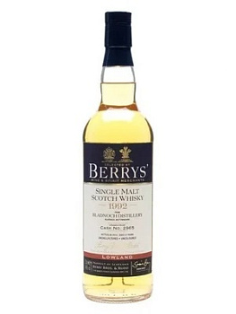 Виски   Berry Bros and Rudd A Secret Speyside Distillery Single Cask Malt Scotch Whisky 29 y.o.   1992  700 мл
