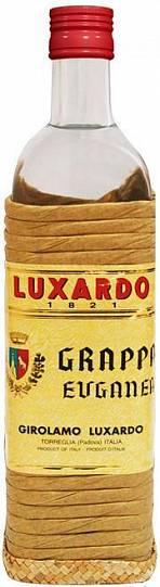 Граппа Luxardo Euganea  in straw braid 700 мл
