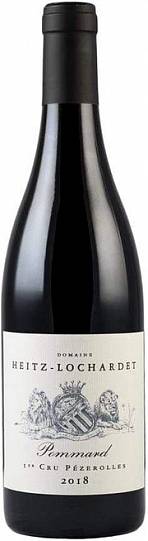 Вино Domaine Heitz-Lochardet Pommard 1er Cru Pezerolles AOC  2020 750 мл