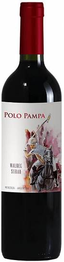 Вино Polo Pampa Malbec-Syrah "Поло Пампа" Мальбек-Сира  