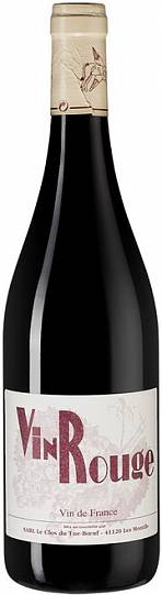 Вино Clos du Tue-Boeuf  Vin Rouge VDF  2019 750 мл