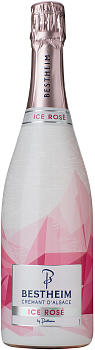 Игристое вино Bestheim  Crémant d'Alsace AOC  Brut Demi Sec Ice Rose  750 мл