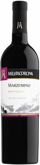 Вино Вино Mezzacorona, Marzemino, Trentino DOC Медзакорона Марцем