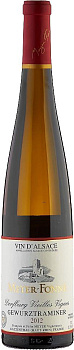 Вино Meyer-Fonne, Gewurztraminer Dorfburg Grand Cru Vieilles Vignes AOC, 2012/Вино Мейер-Фонне, Гевюрцтраминер Дорфбург Вьей Винь AOC, 2012, 0,75