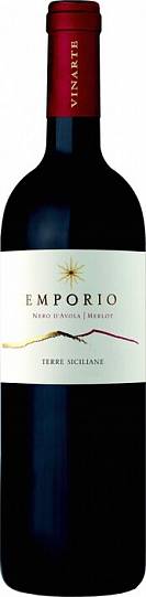Вино Emporio Nero d'Avola-Merlot   Terre Siciliane IGT  2019 750 мл
