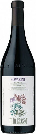 Вино Elio Grasso  Gavarini Langhe Nebbiolo DOC  2021 750 мл 14,5%