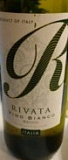 Вино   Rivata Bianco   Secco  Ривата белое сухое  750 мл