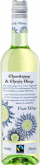Вино Peter Mertes  Fair Wine  Chardonnay & Chenin Blanc  Петер Мартес  Фе