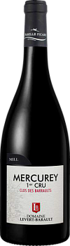 Вино Domaine Levert-Barault,  Mercurey 1er Cru Clos des Barraults  2018   750 мл   14 %