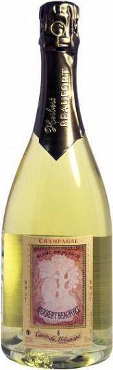 Шампанское Herbert Beaufort Cuvee du Melomane Blanc de Blanc 1500 мл 12% в п