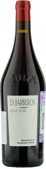 Вино Benedicte & Stephane Tissot En Barberon Pinot Noir Cotes du Jura AOC	 Бенед