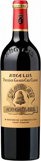 Вино Chateau l'Angelus Saint Emilion AOC 1-er Grand Cru Classe  2016 750 мл
