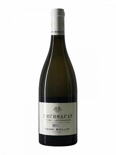 Вино Henri Boillot Meursault Premier Cru Les Poruzots   2016 750 мл