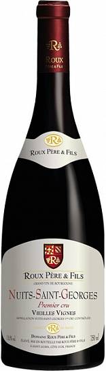Вино Domaine Roux Pere & Fils  Nuits-St-Georges Premier Cru Vielles vignes    2017  75