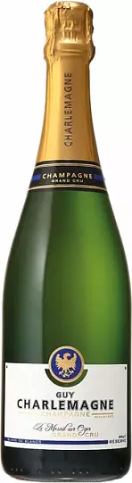 Шампанское  Champagne Guy Charlemagne Reserve Blanc de Blancs Le Mesnil 750 мл