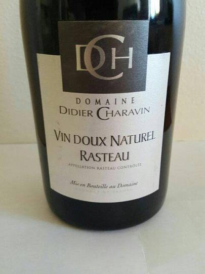 Вино Domaine Didier Charavin  AOC Rasteau Vin Doux Naturel Rose  2012 750 мл