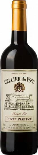 Вино Cellier du Vosc  Cuvee Prestige Rouge Sec  750 мл