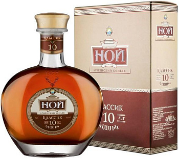 Коньяк Noy Classic 10 Years Old gift box 500 мл