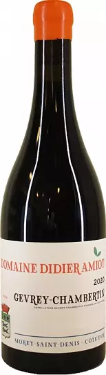 Вино Domaine Didier Amiot Gevrey Chambertin  750 мл 2020 13,5%
