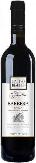 Вино  Mastro Binelli  Barbera  Emilia IGT   750 мл