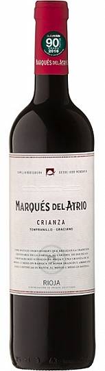 Вино Marques del Atrio  Crianza  Rioja DOC Маркес Дель Атрио  Криа