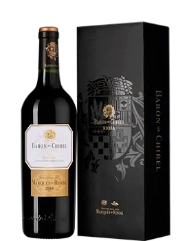 Вино Marques de Riscal Baron de Chirel Reserva gift box  2019  750 мл