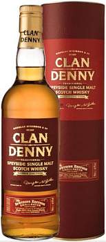 Виски Clan Denny  Speyside  gift box  700 мл