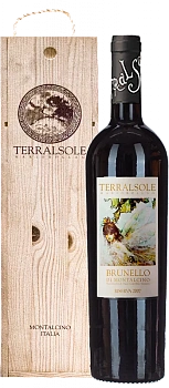 Вино Terralsole Brunello di Montalcino DOCG Riserva gift box 2007 1500 ml