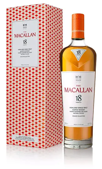 Виски Macallan Colour Collection 18 years old, gift box   700 мл  43%