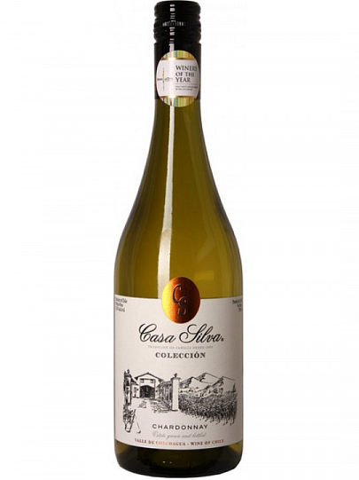 Вино Casa Silva Collecion Chardonnay 2020 750 мл