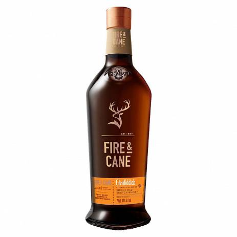 Виски  Glenfiddich Fire & Cane  43% 700 мл