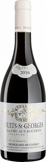 Вино Domaine Mongeard-Mugneret Nuits-Saint-Georges 1er Cru Aux Boudots AOC  2016 750 