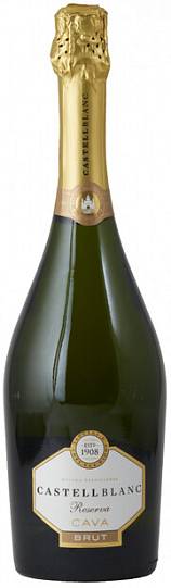 Игристое вино   Castellblanc  Brut Reserva, Cava DO  Кастельблан К