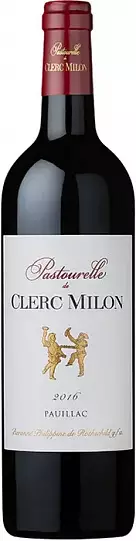 Вино Pastourelle de Clerc Milon Пастурель де Клер Милон AOC 2016  