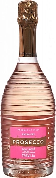 Игристое вино Villa degli Olmi   Trevilia Prosecco   Rose Millesimato Extra Dry    750 мл 11%