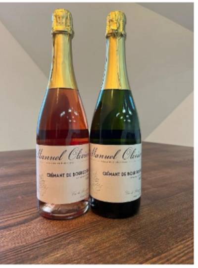 Игристое вино Manuel Olivier Cremant de Bourgogne Rose   750 мл 12%