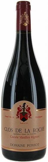 Вино Domaine Ponsot  Clos de la Roche Grand Cru Cuvee Vieilles Vignes  2014 750 мл