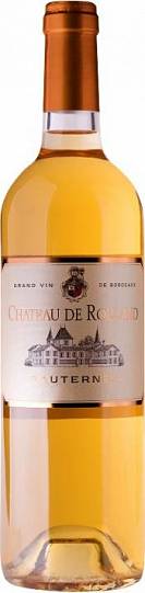 Вино Chateau de Rolland  Sauternes AOC 2019 375 мл