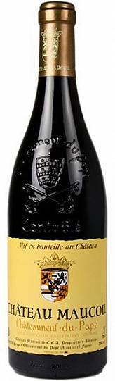 Вино  Chateau Maucoil Chateauneuf-du-Pape Шато Мокуаль  Шатонеф-дю