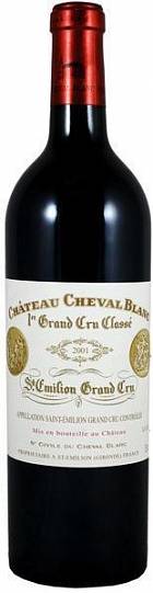Вино Chateau Cheval Blanc Saint-Emilion AOC 1-er Grand Cru A   2011 750 мл
