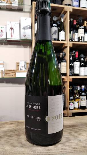 Шампанское  A.Bergère Cuvée Prestige Millésime Brut  2012 750 мл