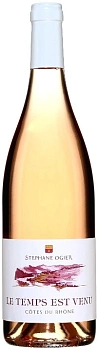 Вино Domaine Michel et Stephane Ogier Le Temps est Venu Rose Cotes du Rhone AOC  2021  750 мл