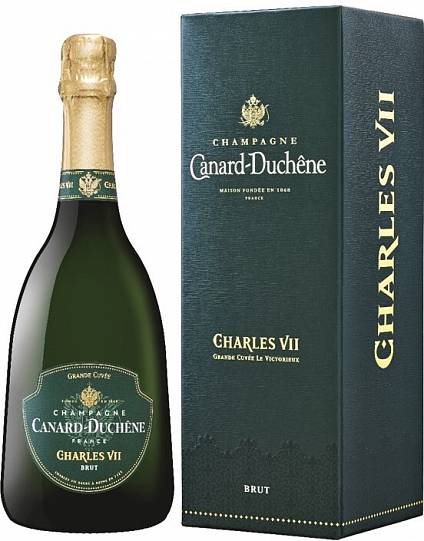 Шампанское Canard-Duchene Charles VII Brut Champagne AOC gift box  2020 750 мл