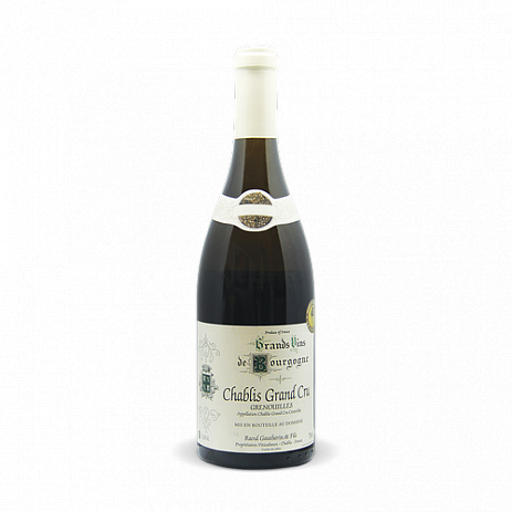 Вино Chablis Grand Cru Grenouilles  white dry  2019 750 мл