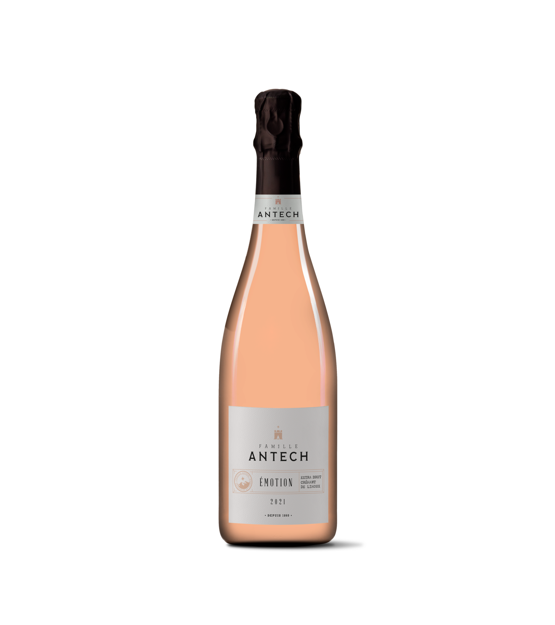 Игристое вино Antech Cremant de Limoux Rose Pure Emotion Brut gift box  750 мл