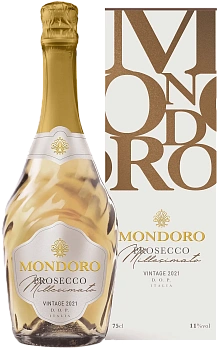 Игристое вино Mondoro Prosecco Millesimato DOC  750 мл 11%