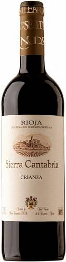 Вино Sierra Cantabria  Crianza Rioja DOCa  2018  750 мл